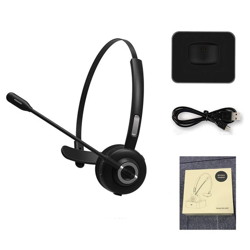 Speak-IT Premier Bluetooth Monaural Headset with Noise-cancelling Microphone
