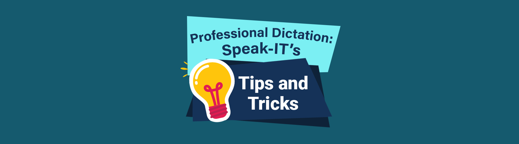 3 things to reduce when dictating professionally