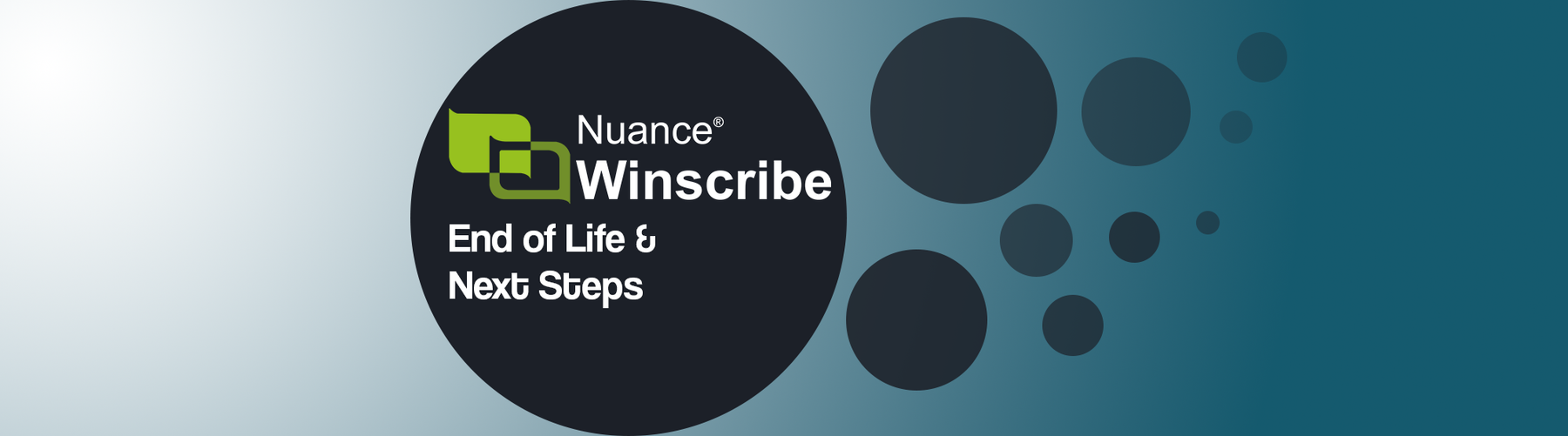 Soon to be end of life | Nuance Winscribe