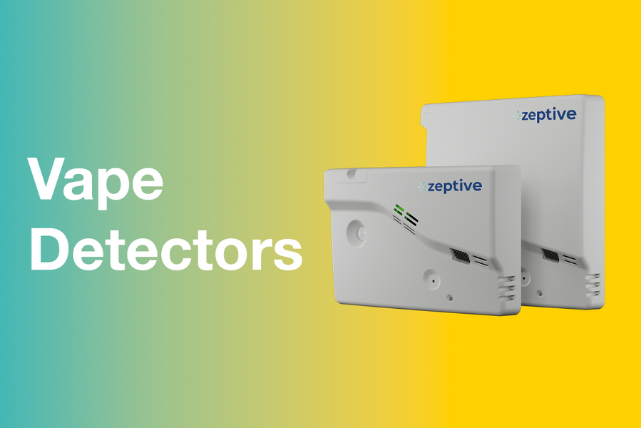 Zeptive Wireless Vape Detector - Easy Installation, No Cables Required Speak-IT Solutions LTD Zeptive Wireless Vape Detector - Easy Installation, No Cables Required Speak-IT Solutions LTD