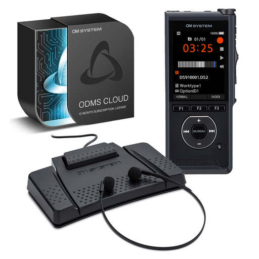 OM SYSTEM DS-9100 Standard & AS-9100 Cloud Starter Kit (inc. ODMS Cloud)
