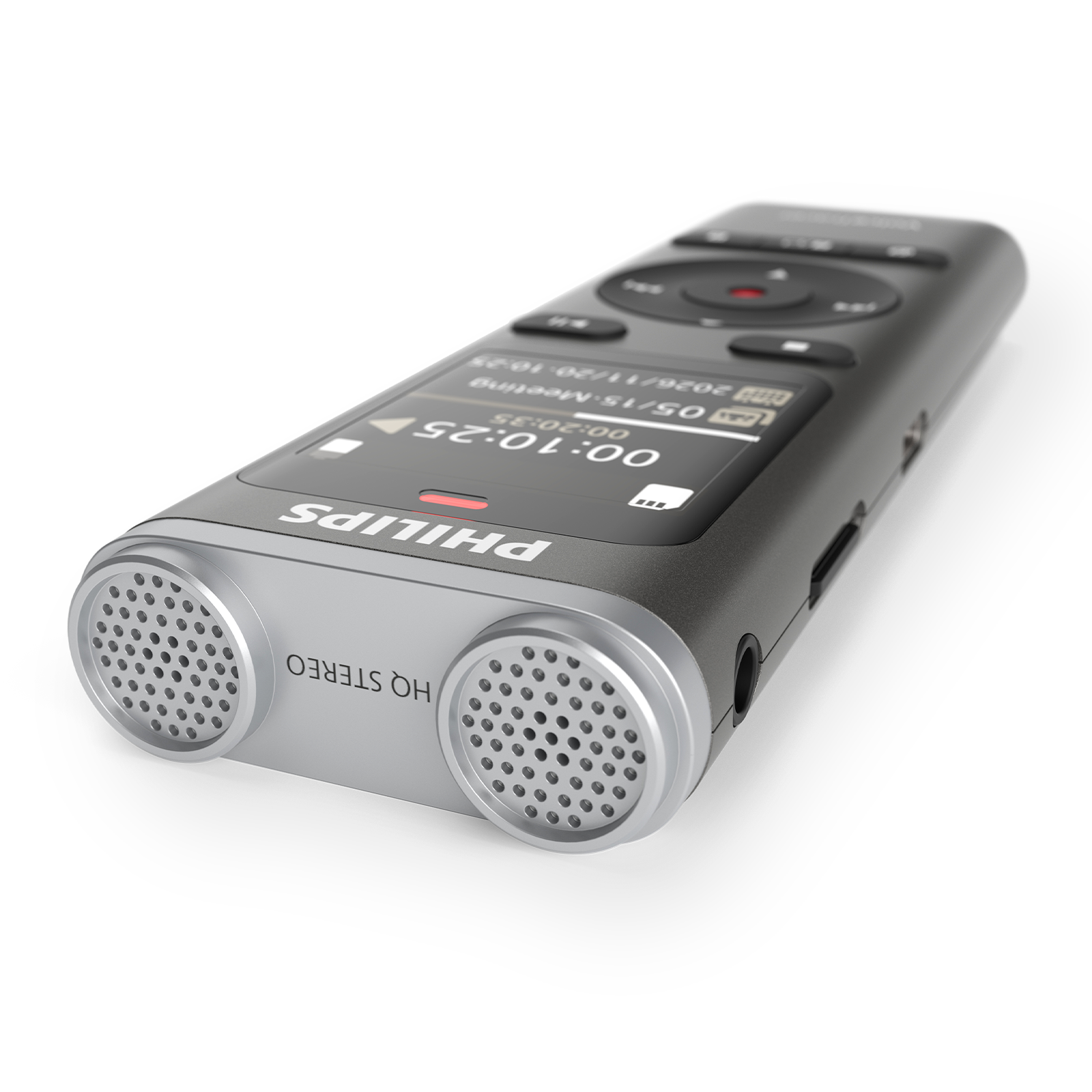 Philips DVT2075 Digital VoiceTracer Audio Recorder (8GB)