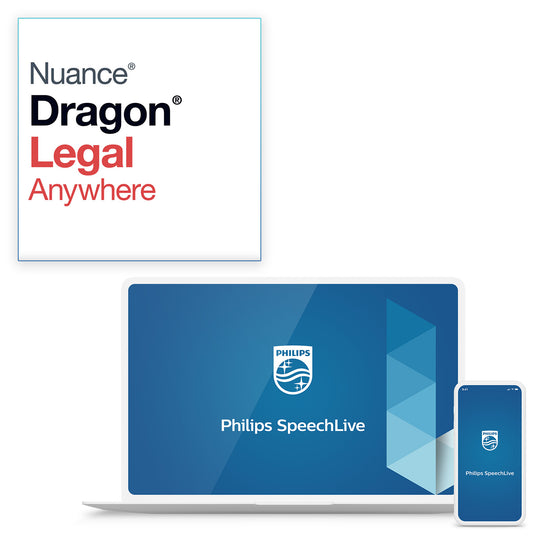 Philips SpeechLive Dragon Legal Anywhere Bolt-on (12-Month Subscription)