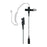 Hytera EAN30-P Earpiece with in-line MIC PTT & Transparent Acoustic Tube for AP5/BP5 Series