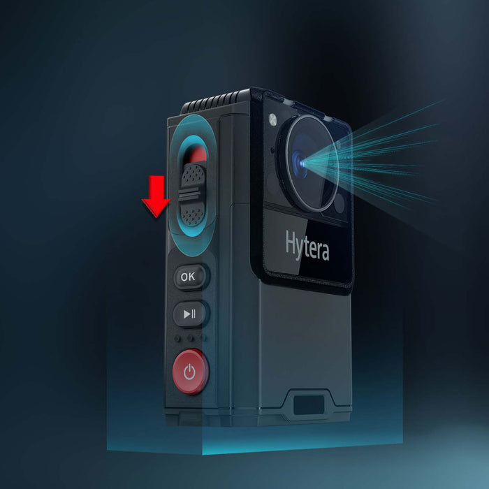 Hytera GC550 2K Mini Body Camera 32GB - Infrared Night Vision Model