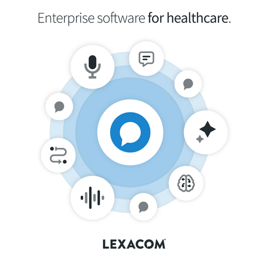 Lexacom Echo Medical Speech Recognition + Ambient AI Assistant, Single User (12 Month Subscription)