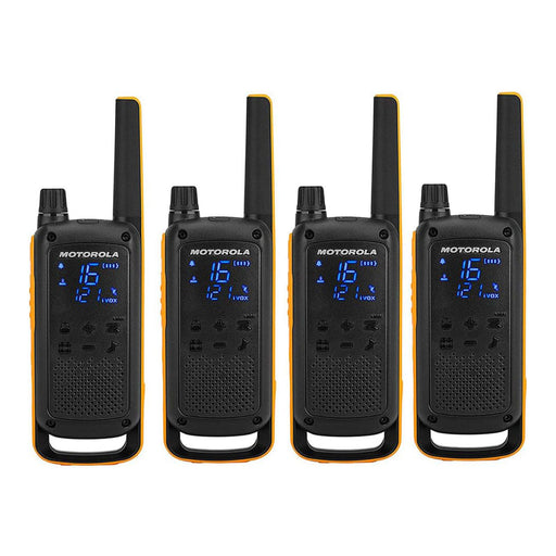Motorola TLKR T82 Extreme QUAD Pack License-Free Radios