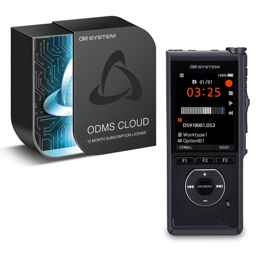 OM System DS-9100 Standard Kit (E1) with ODMS Cloud 12-Month Subscription