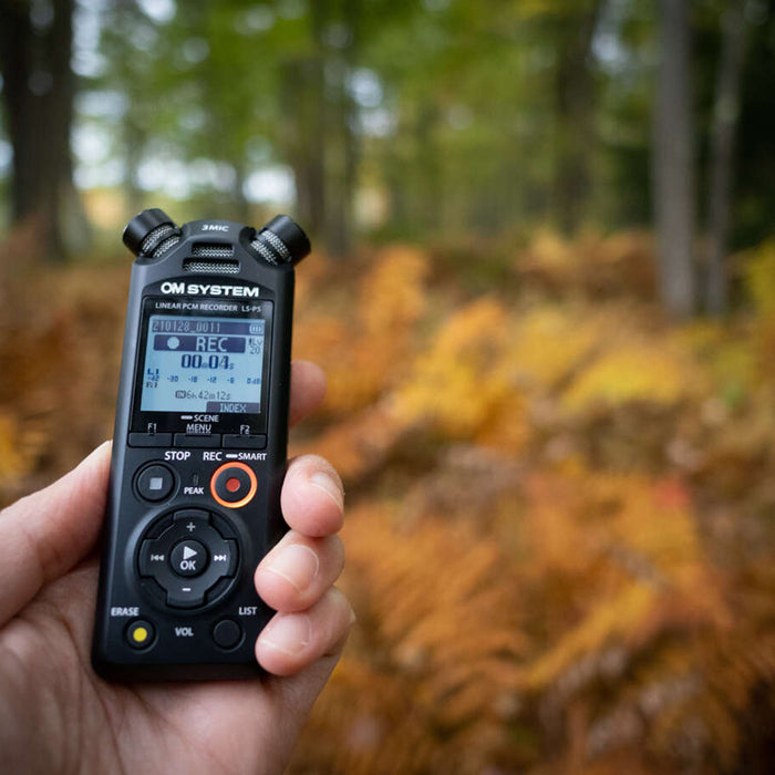 OM System LS-P5 Linear PCM Audio Recorder