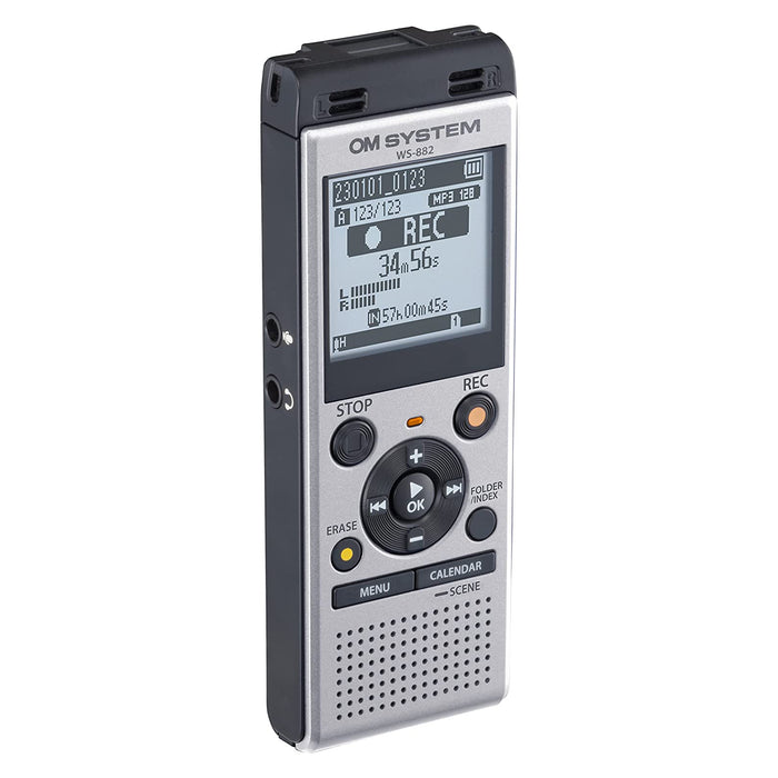 OM System WS-882 4GB Digital Voice Recorder