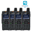 Hytera PNC380 PoC Radio 4-Pack with HyTalk Pro & Dispatcher 1-year Subscription