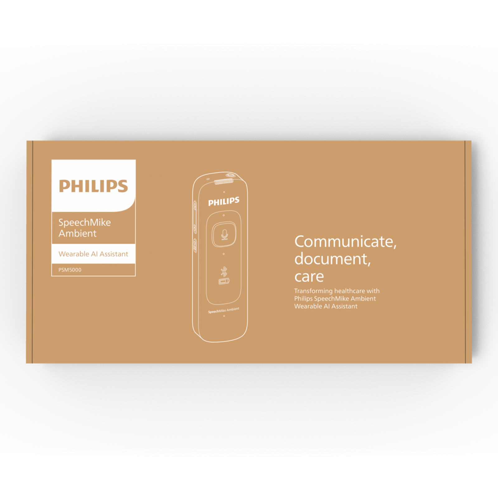 Philips PSM5000 SpeechMike Ambient - wearable AI microphone (Office version)