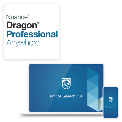 Philips SpeechLive Dragon Professional Anywhere Bolt-on (12-Month Subscription)
