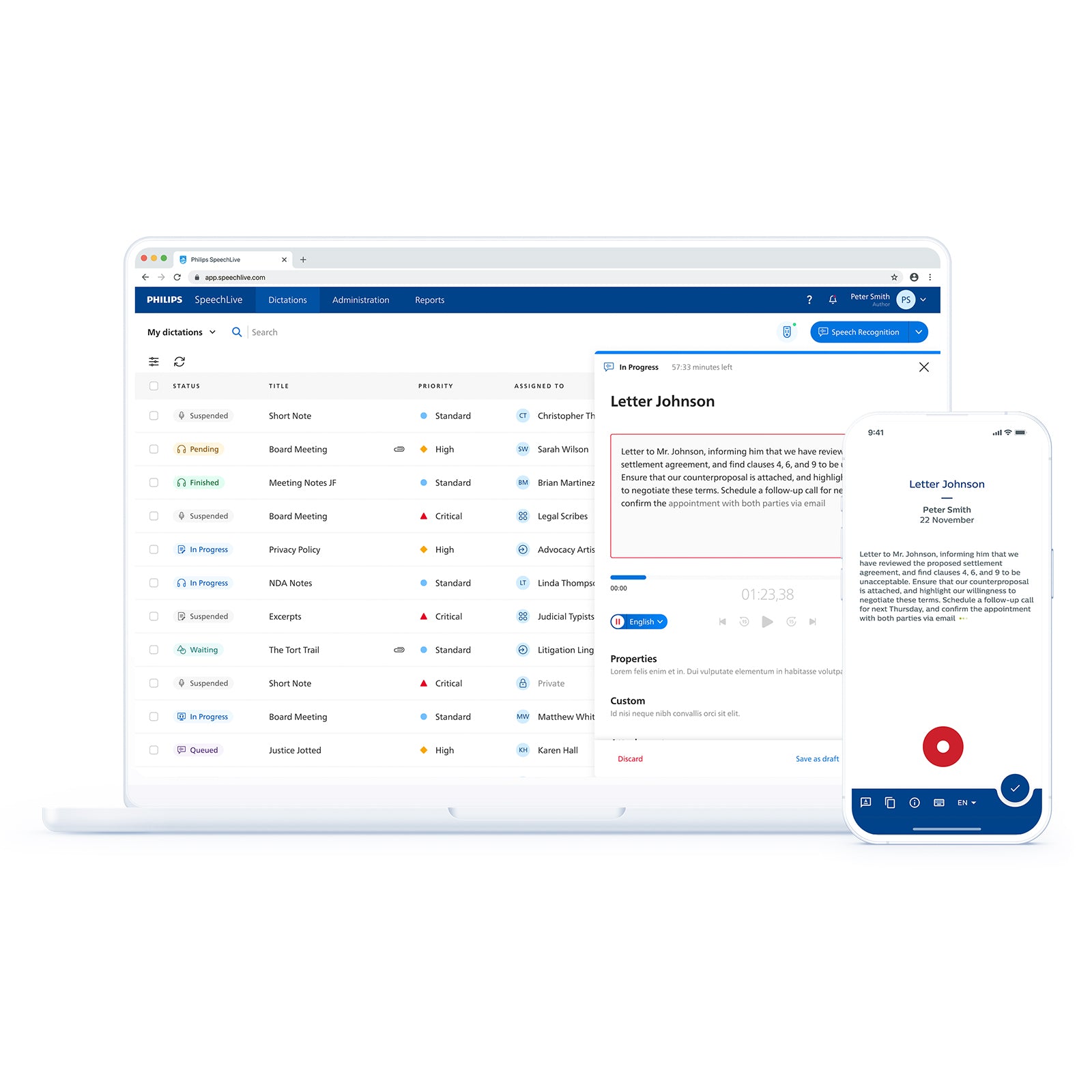 SpeechLive Advanced (PRO) Business Package 12 Month Subscription PCL1100
