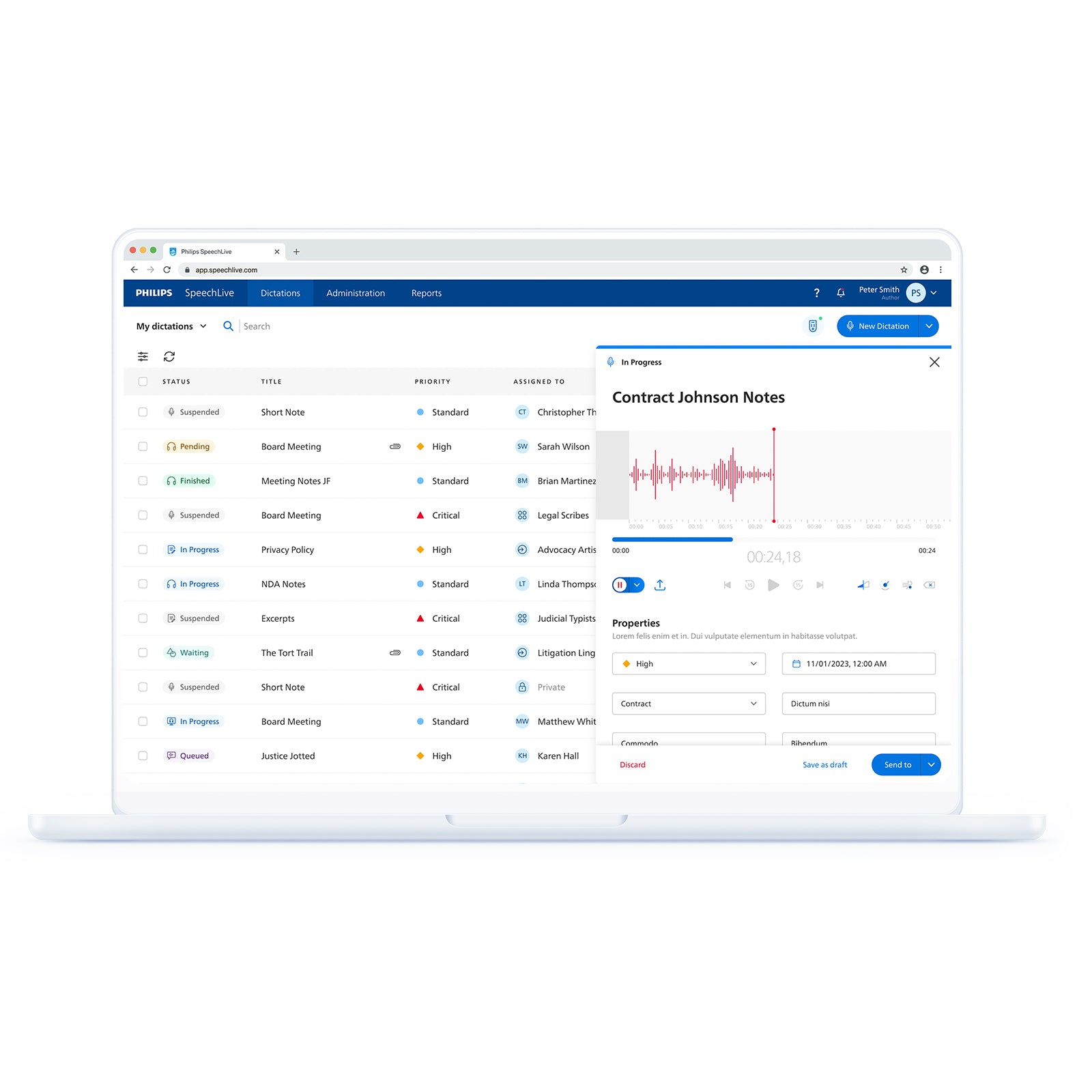 SpeechLive Advanced (PRO) Business Package 12 Month Subscription PCL1100