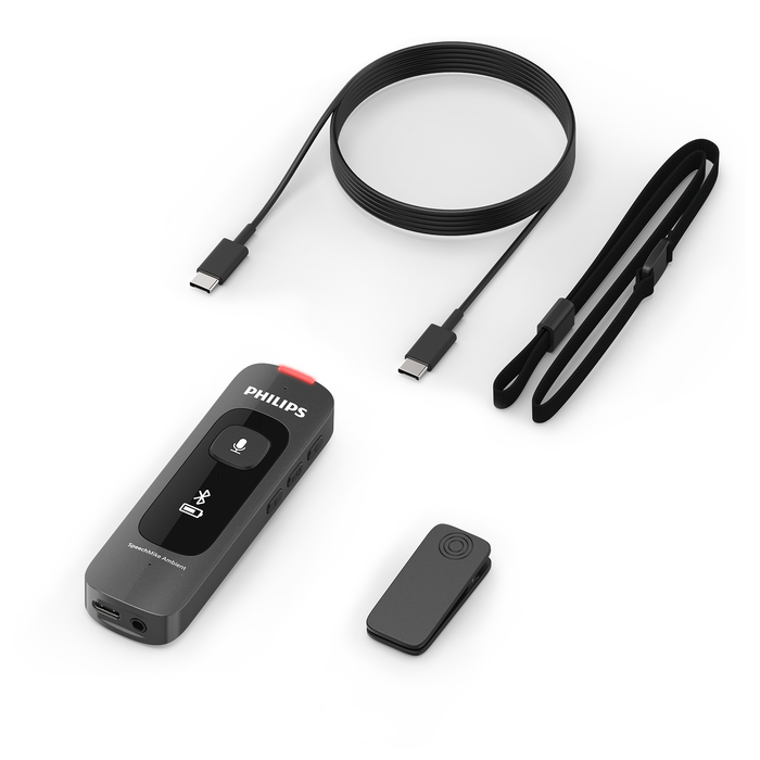 Philips PSM5020 SpeechMike Ambient - wearable AI microphone (Mobile version)