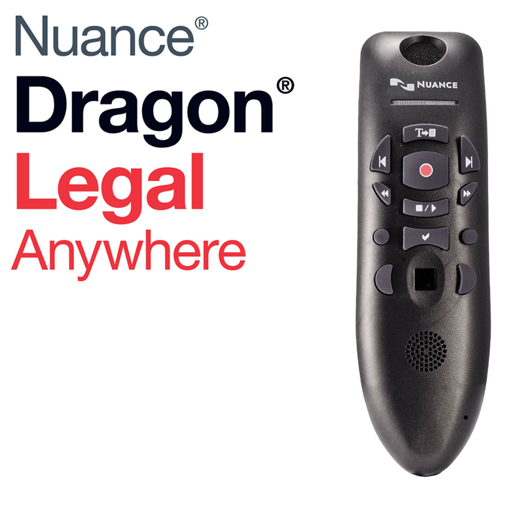 Nuance Dragon Legal Anywhere (12 Month Subscription) with Nuance PowerMic 3