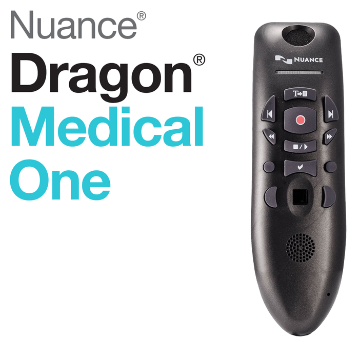 Nuance Dragon Medical One (12 Month Subscription) with Nuance PowerMic 3