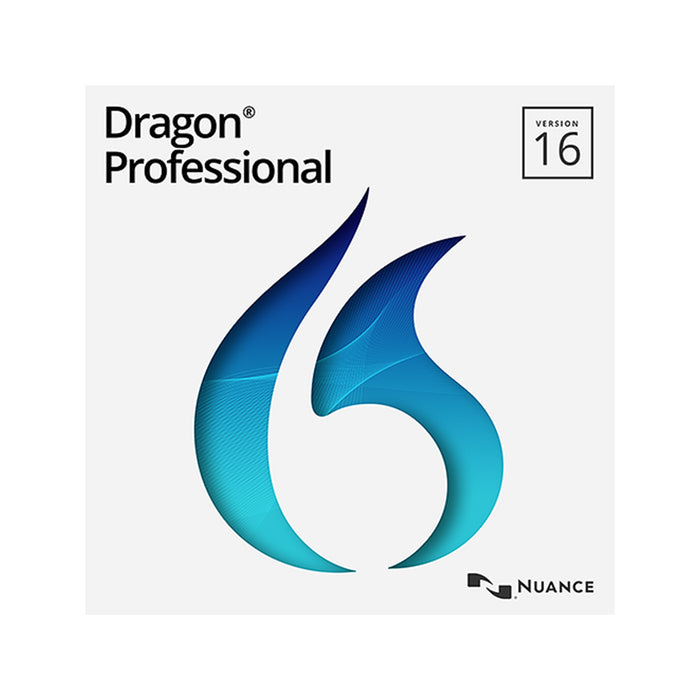 Nuance Dragon Professional V16 - Single User License (Instant Download)