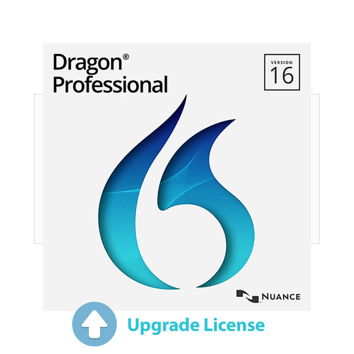 Nuance Dragon Professional V16 UPGRADE LICENSE (from Dragon Professional Individual V15)