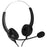 Speak-IT EC134 Binaural USB Headset with Microphone & Volume Control