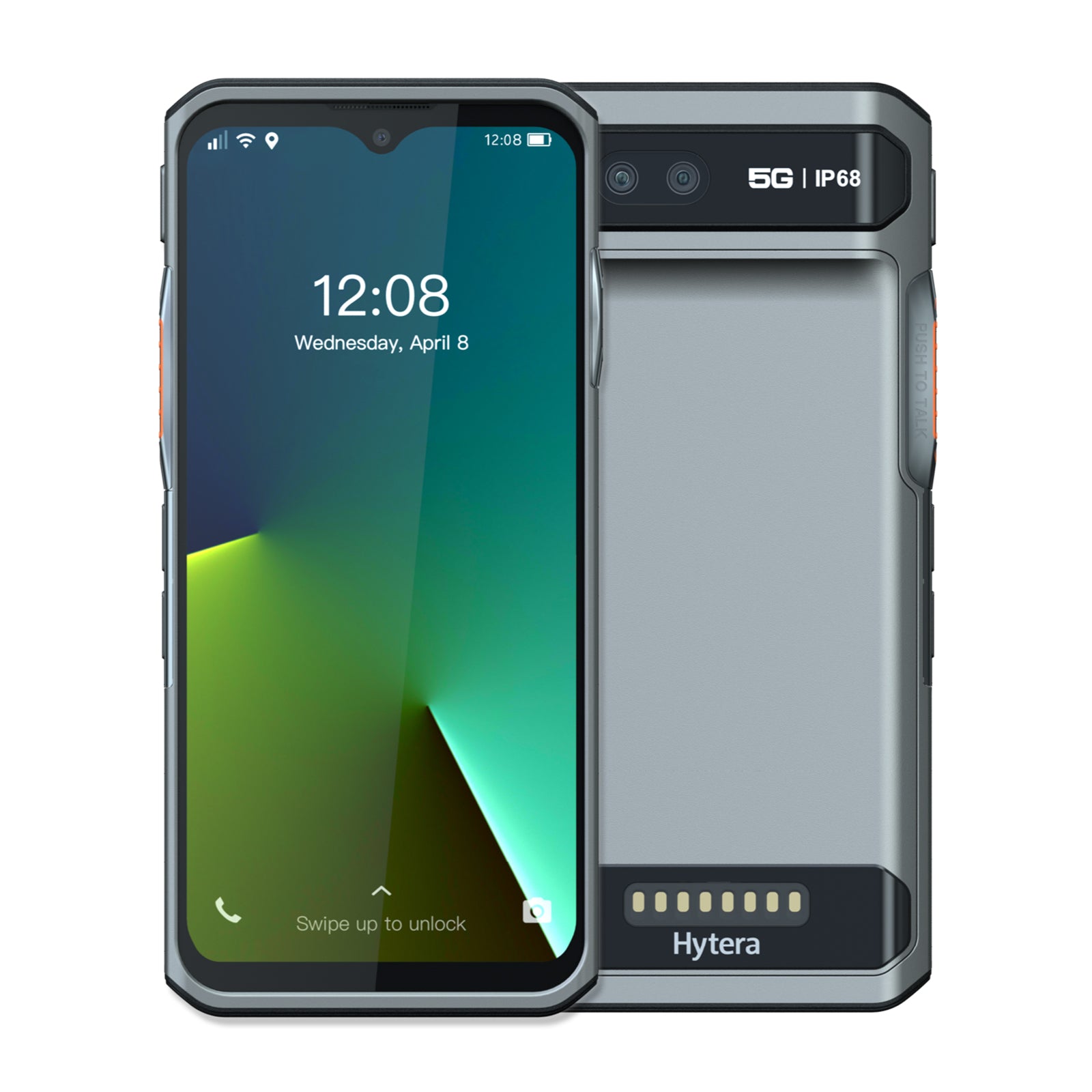 Hytera PNC560 XSecure, PoC-Ready, Rugged IP68 Encrypted Android Smartphone (Standard)