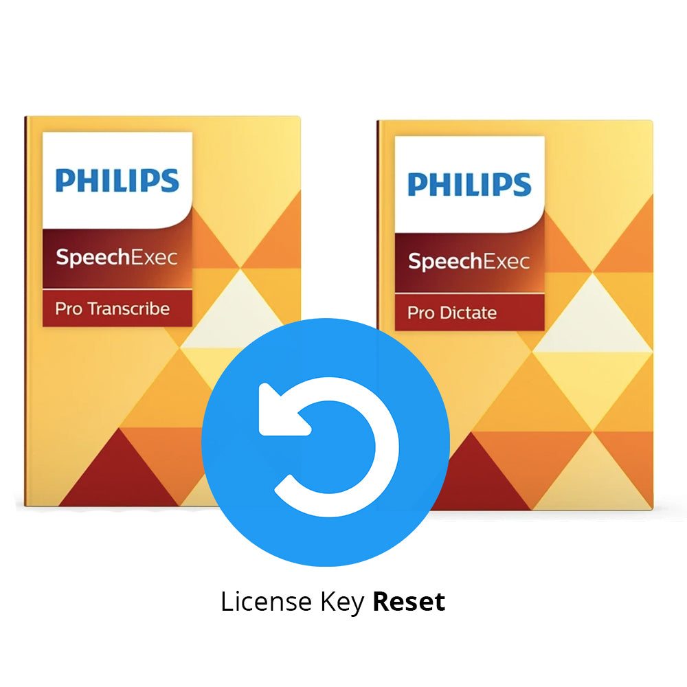 Philips LFH9900 SpeechExec Pro License Key Reset - Speak-IT Solutions LTD