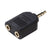 Olympus PA8 (3.5mm) Dual Split Stereo Adapter - Speak-IT Solutions LTD