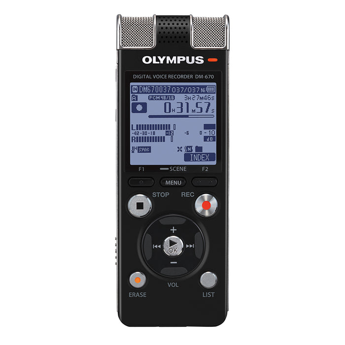 Olympus DM-670 Digital Voice Recorder - Speak-IT Solutions LTD