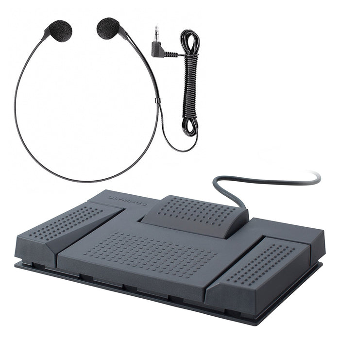 olympus rs28h usb fussschalter mit 3 pedalen Olympus RS28H USB Foot Pedal & E103 Headset Hardware kit– Speak-IT Solutions LTD