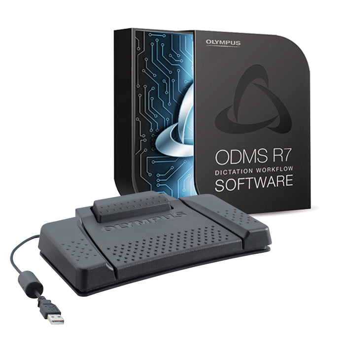 Olympus DS-9000 & AS-9000 Starter Kit (incl. ODMS R7) - Speak-IT Solutions LTD