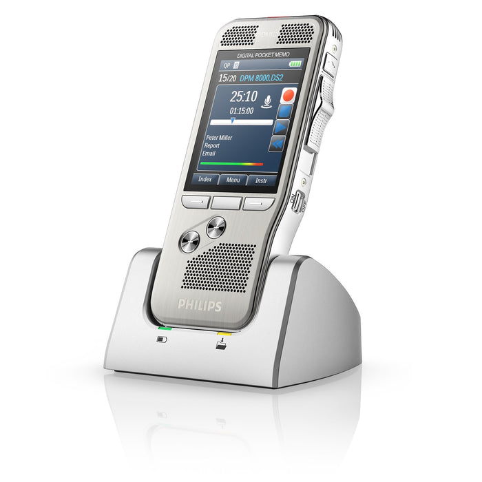 Philips DPM8500 Digital PocketMemo with Barcode Scanner - Speak-IT Solutions LTD