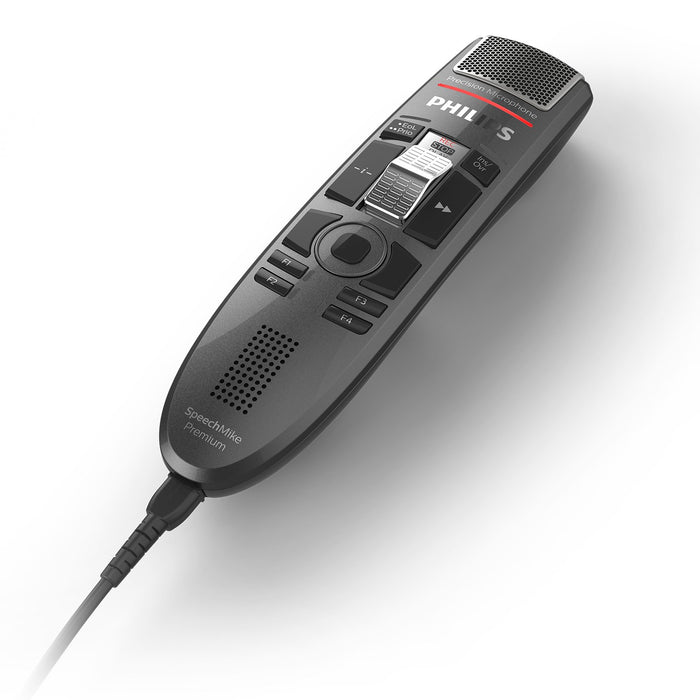Philips SMP3710 SpeechMike Premium Touch with SpeechExec Pro Dictate V11 Software - Speak-IT Solutions LTD