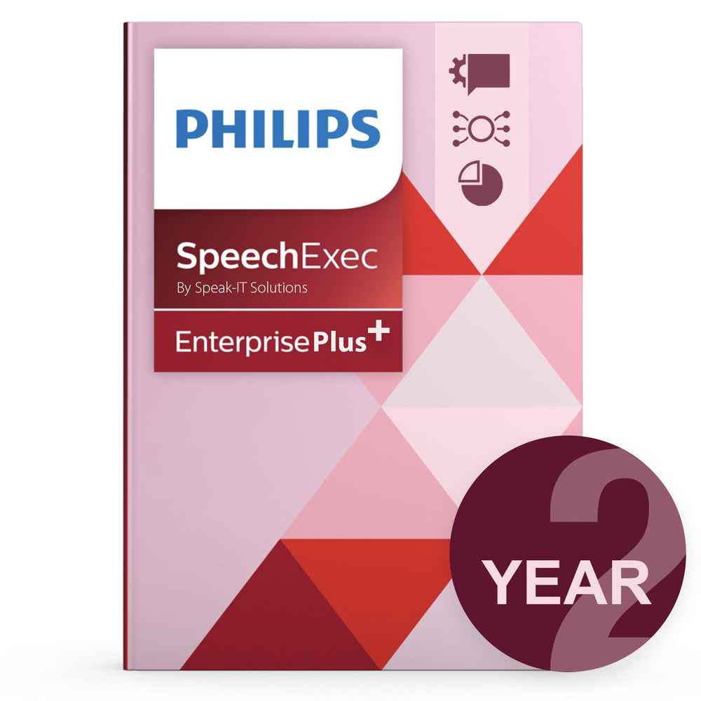 Philips LFH7352/00 SpeechExec Enterprise - Concurrent User License Plus (2 Year) - Speak-IT Solutions LTD