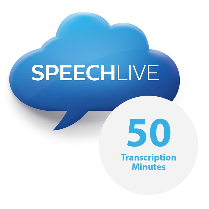 Philips PCL5010 50 SpeechLive Transcription Minutes - Speak-IT Solutions LTD