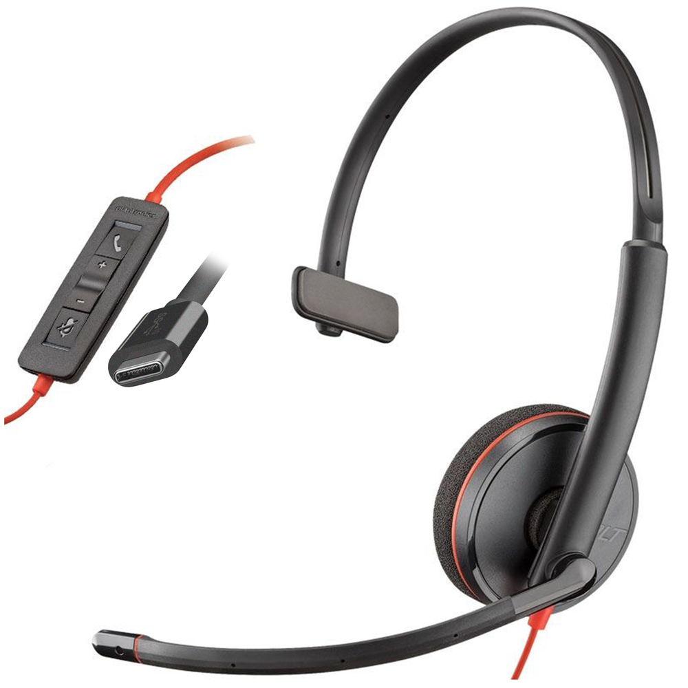 Plantronics C3210 USB-C Monaural Headset