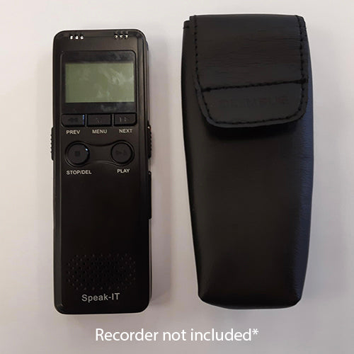 Olympus Sleeve Case for Speak-IT Password Protected Recorder - Speak-IT Solutions LTD