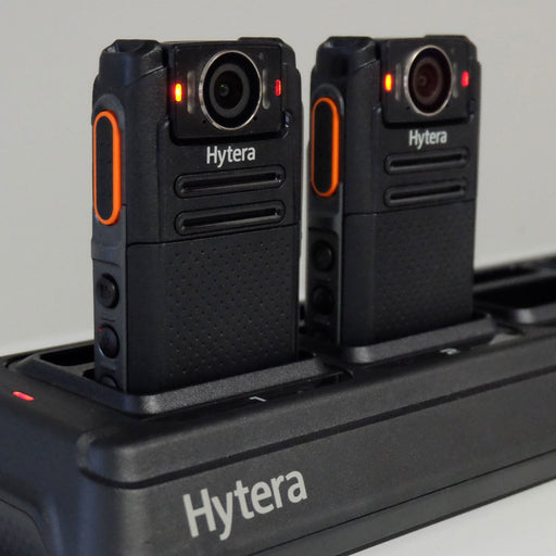 Hytera MCA22 Body Worn Camera VM550 & VM685 Six way Multi Charger - Speak-IT Solutions LTD