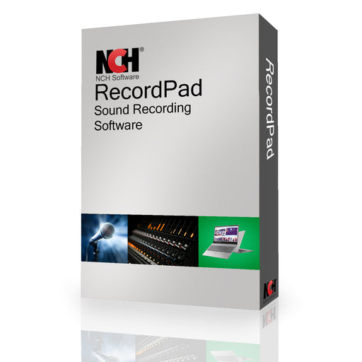 RecordPad Sound Recording Software (Instant Download)