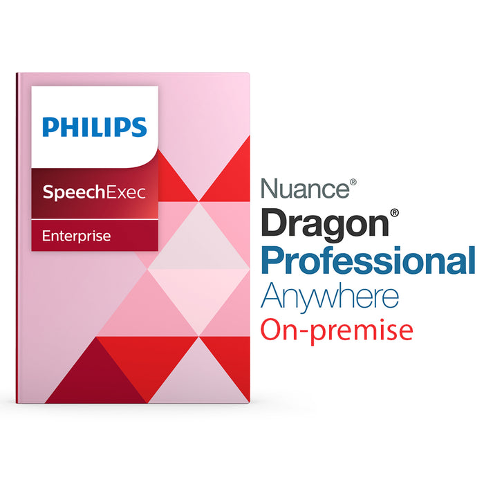 Philips LFH7361/00 SpeechExec Enterprise Plus Dragon Professional Anywhere (On Premise)- 2 Year Concurrent User License