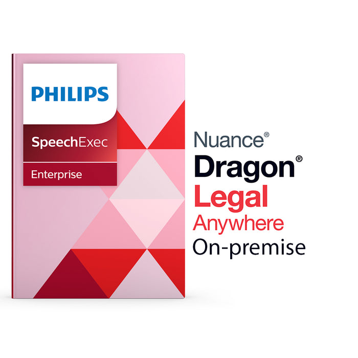Philips LFH7363/00 SpeechExec Enterprise Plus Dragon Legal Anywhere (On-premise)- 2 Year Concurrent User License