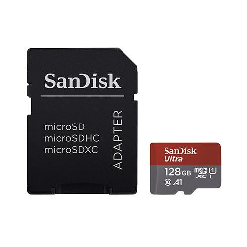 SanDisk Ultra 128GB Micro SDXC Memory Card SD Adapter