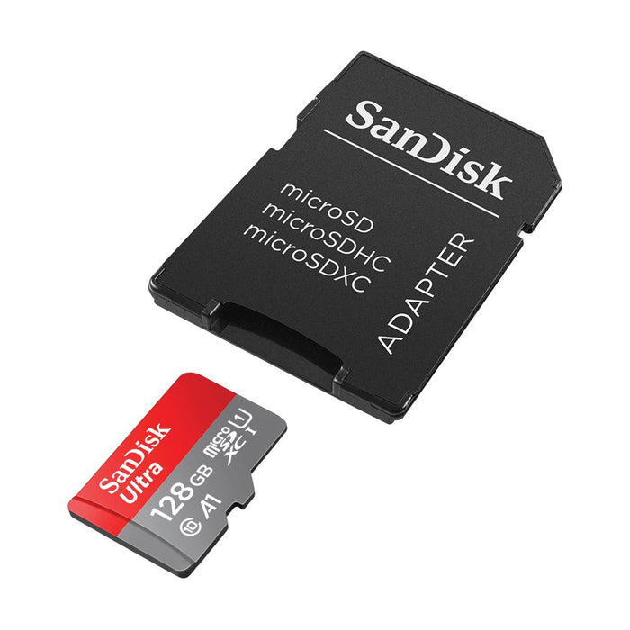 SanDisk Ultra 128GB Micro SDXC Memory Card & SD Adapter - Speak-IT Solutions LTD