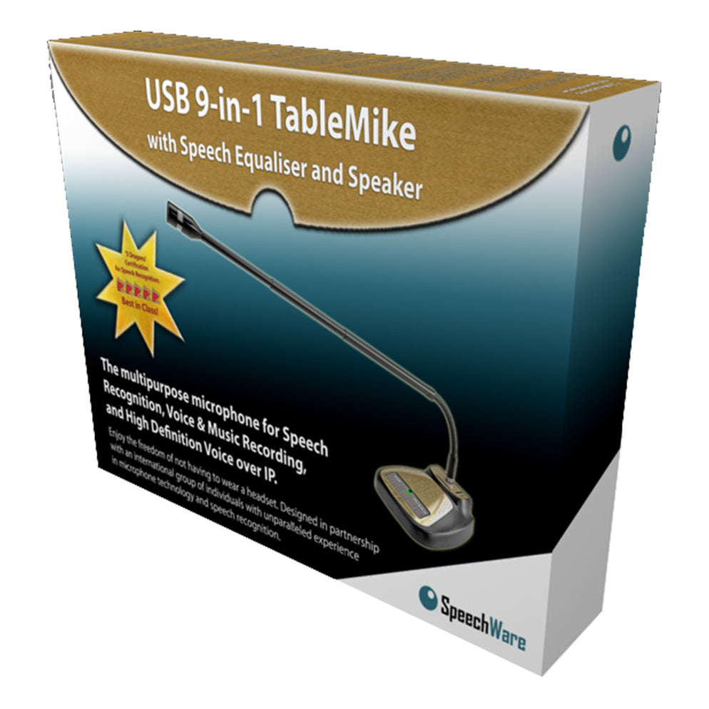 SpeechWare TableMike 9-in-1 Microphone | Speak-IT Solutions– Speak-IT ...