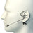SpeechWare FlexiMike Single Ear Cardioid Wearable Microphone