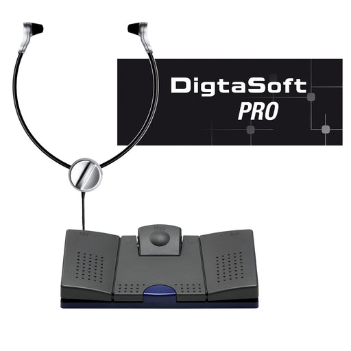 Grundig Digta Transcription Kit 568 with Digta Soft Pro - Speak-IT Solutions LTD